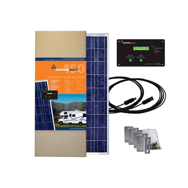 Samlex Solar Charging Kit - 150W - 30A - Solar Panels