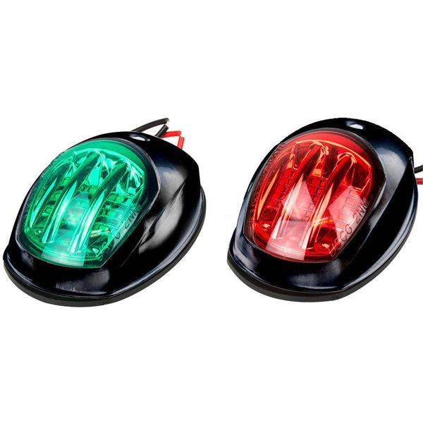 Sea-Dog Black LED Navigation Lights - Port Starboard - Navigation Lights