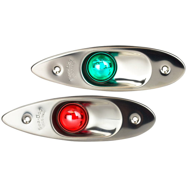 Sea-Dog Stainless Steel Flush Mount LED Side Lights - Navigation Lights