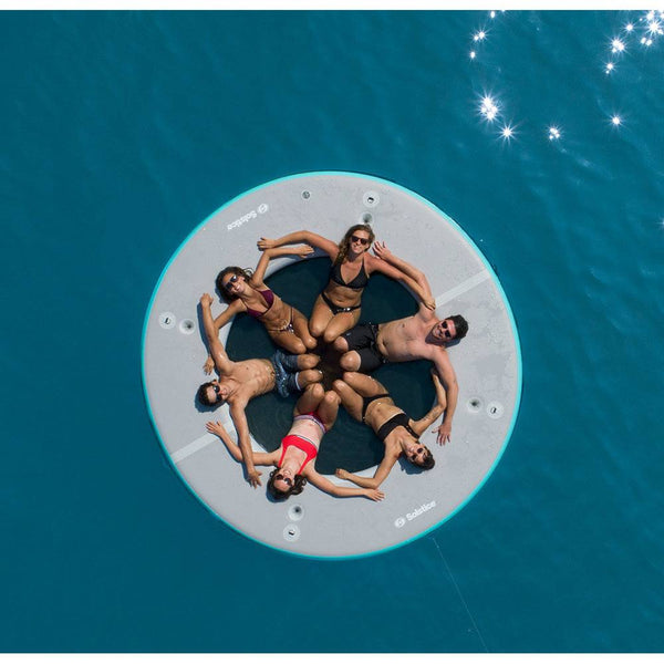 Solstice Watersports 10 Circular Mesh Dock - Inflatable Docks & Mats