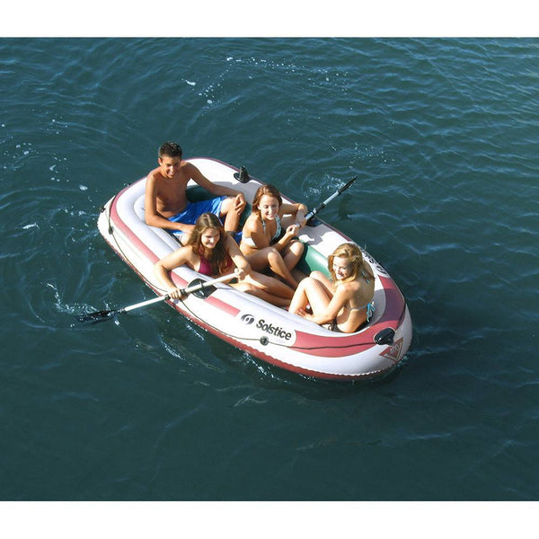 Solstice Watersports Voyager 4-Person Inflatable Boat - Inflatable Boats