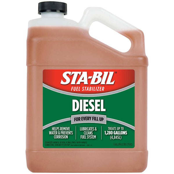 STA-BIL Diesel Formula Fuel Stabilizer Performance Improver - 1 Gallon - Cleaning