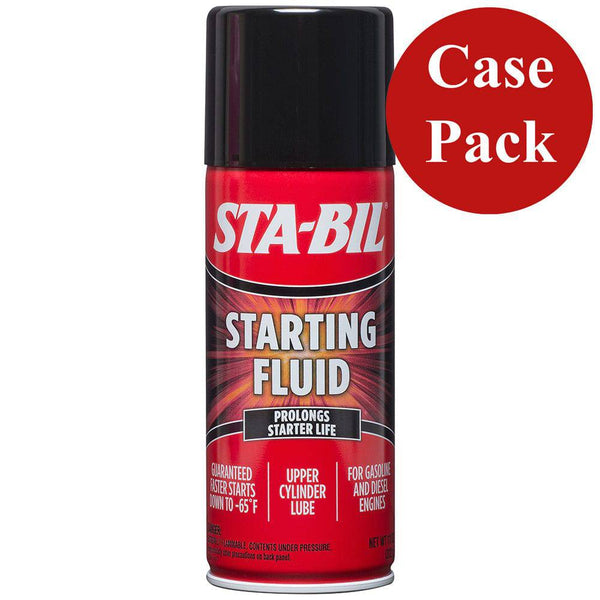 STA-BIL Starting Fluid - 11oz *Case of 6* - Cleaning