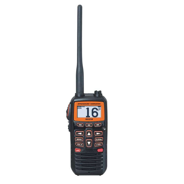 Standard Horizon HX210 6W Floating Handheld Marine VHF Transceiver - VHF - Handheld