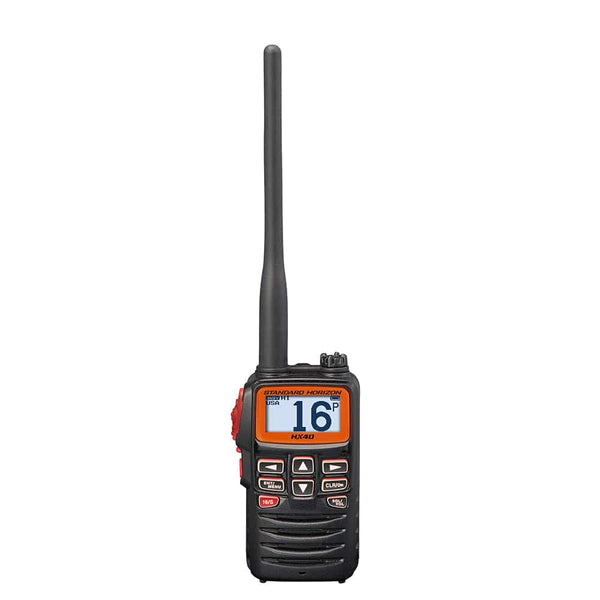 Standard Horizon HX40 Handheld 6W Ultra Compact Marine VHF Transceiver w/FM Band - VHF - Handheld