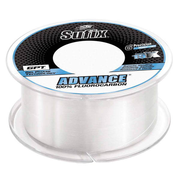 Sufix Advance Fluorocarbon - 12lb - Clear - 200 yds - Lines & Leaders