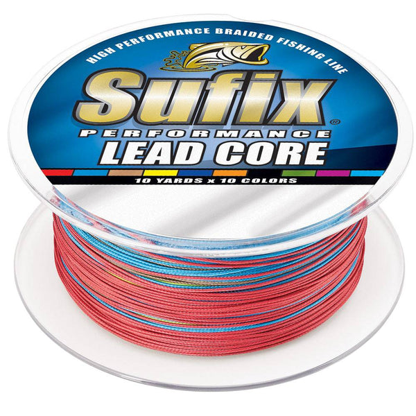 Sufix Performance Lead Core - 12lb - 10-Color Metered - 200 yds - Lines & Leaders