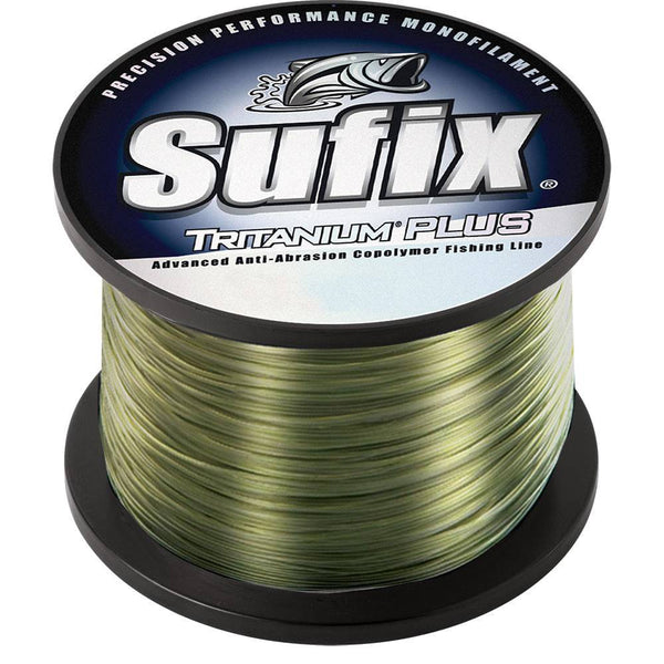 Sufix Tritanum Plus - 8lb - Dark Green - 1720 yds - Lines & Leaders