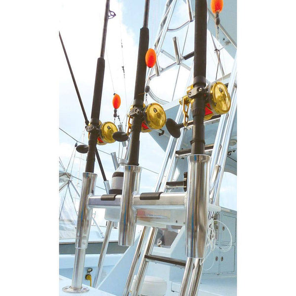 TACO Deluxe Trident Rod Holder Cluster Offset - Rod Holders