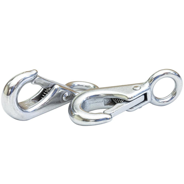 Tigress 316 Stainless Steel Snap Hooks - Pair - Outrigger Accessories