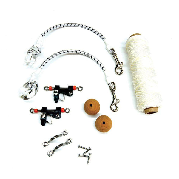 Tigress Economy Rigging Kit - White Nylon - Outrigger Accessories