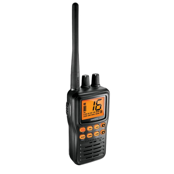 Uniden MHS75 HH VHF w/Li-Ion Battery DC Charger Only - VHF - Handheld