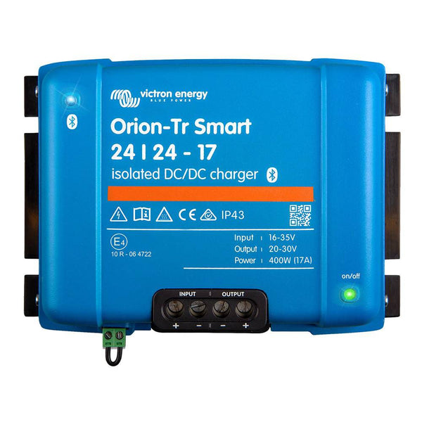 Victron Orion-TR Smart DC-DC 24/24-17 17a (400W) Isolated Charger or Power Supply - Battery Chargers