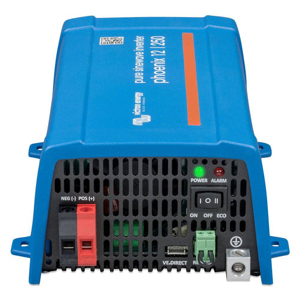 Victron Phoenix Inverter 12/250 - 120V - VE.Direct NEMA 5-15R - Single Outlet - 200W - Inverters