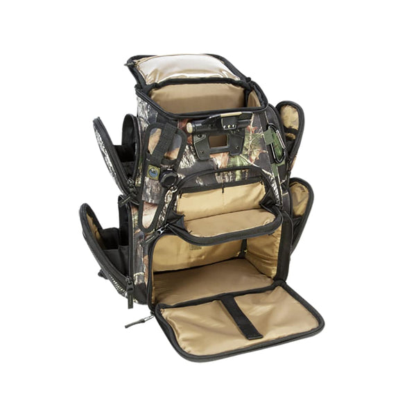 Wild River RECON Mossy Oak Compact Lighted Backpack w/o Trays - Tackle Storage